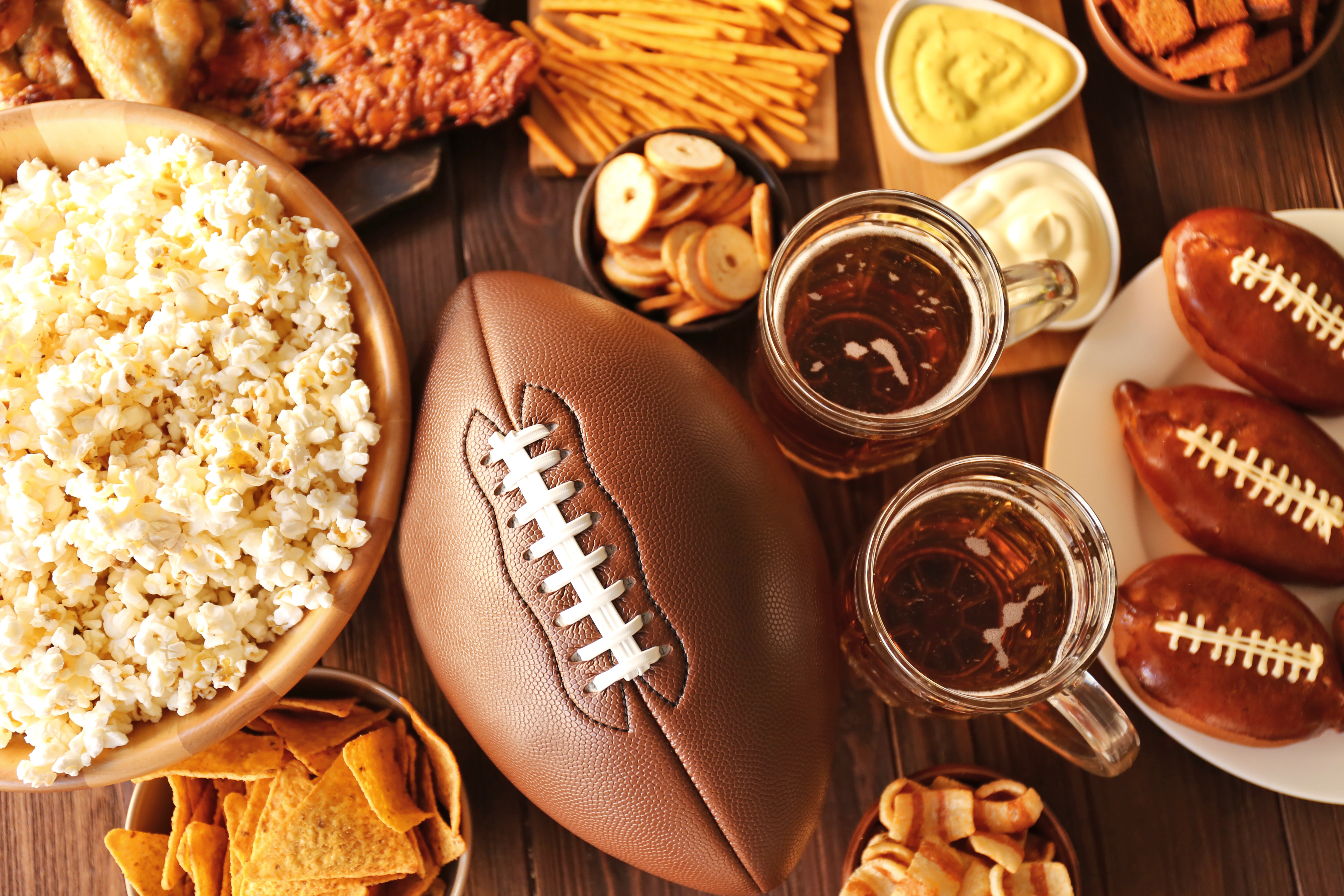 super bowl food and drinks